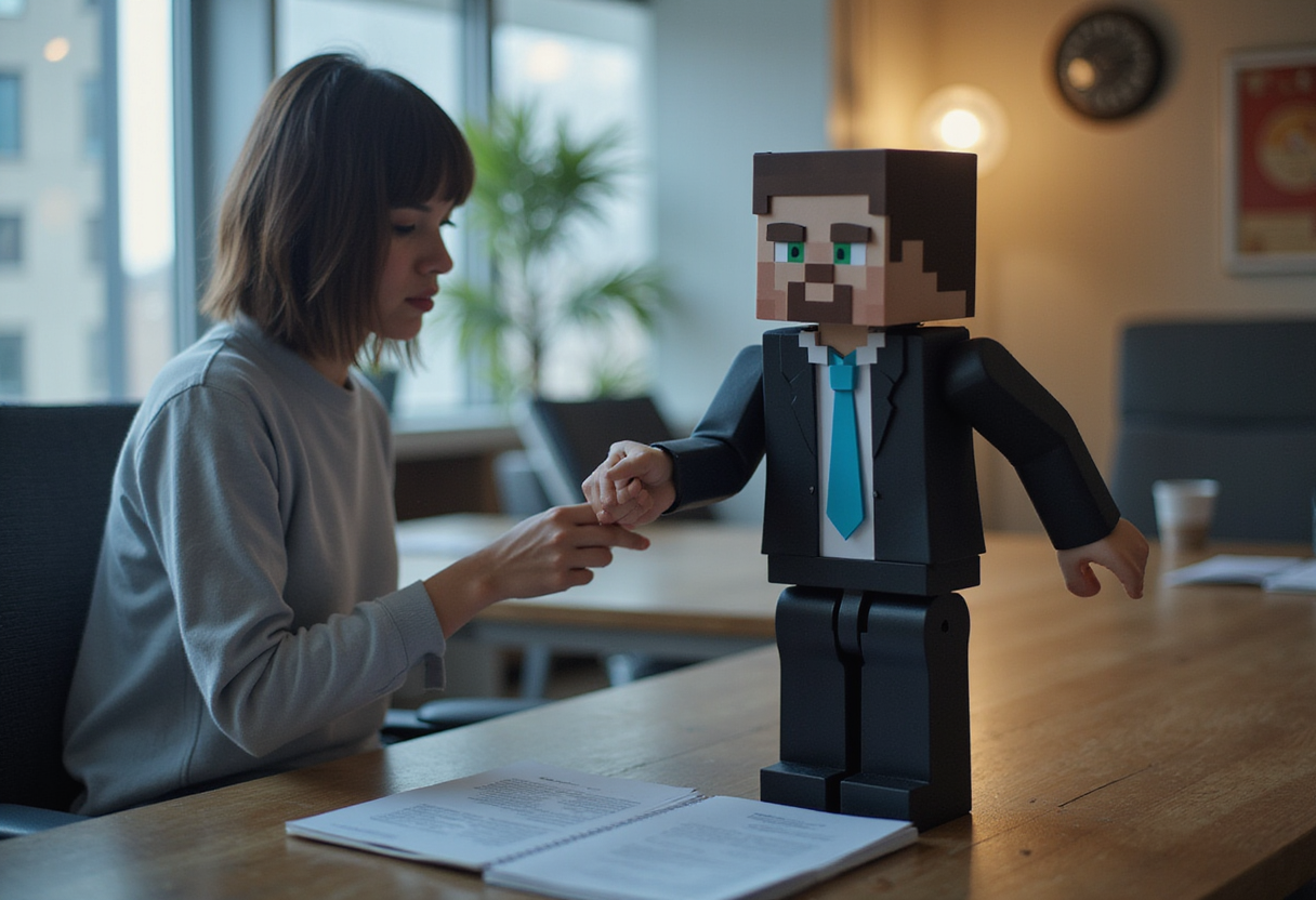 The US government's new AI chatbot gives Minecraft's end poem a bureaucratic twist