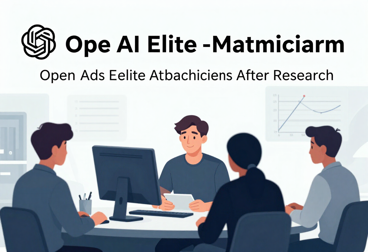 OpenAI wants to consult elite mathematicians about how to not fumble again
