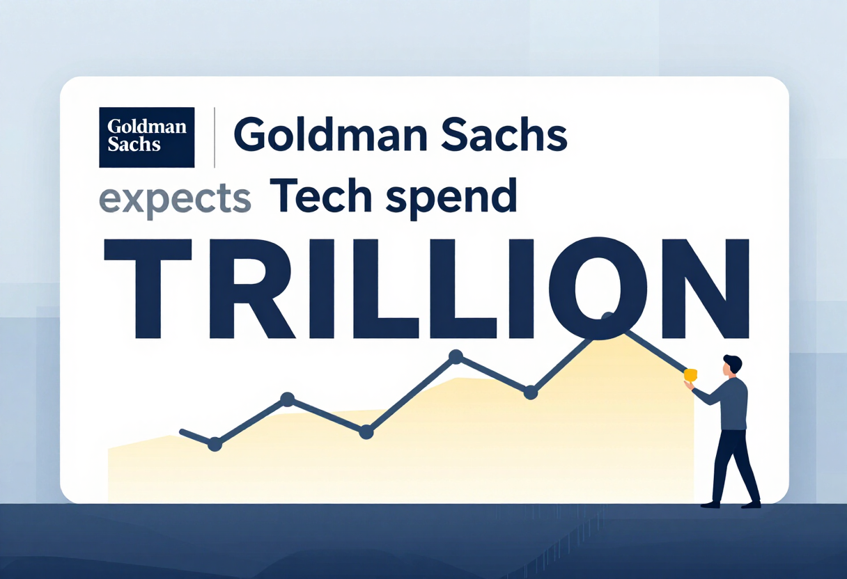 Goldman Sachs expects Big Tech to spend $1.2 trillion on AI infrastructure by 2027, dwarfing Wall Street estimates