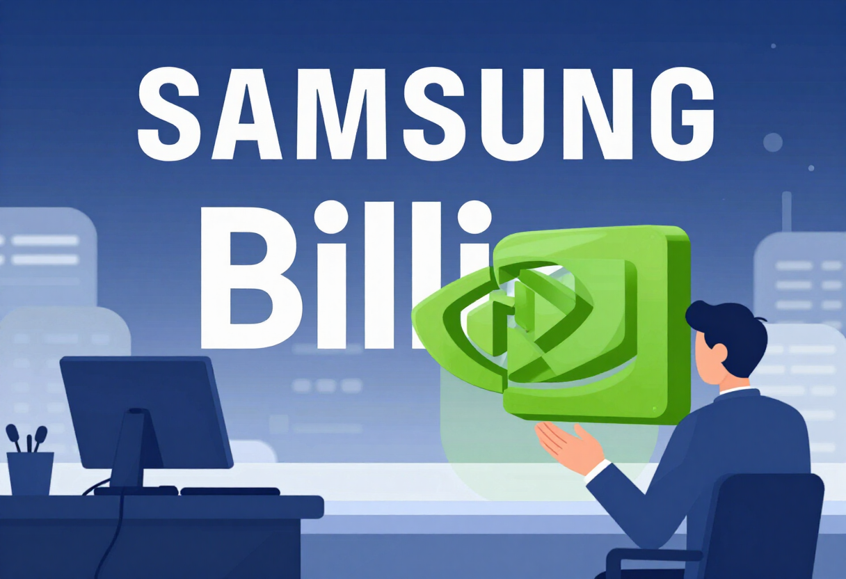 Samsung to inject $1 billion into Nvidia- and KKR-backed AI infrastructure firm