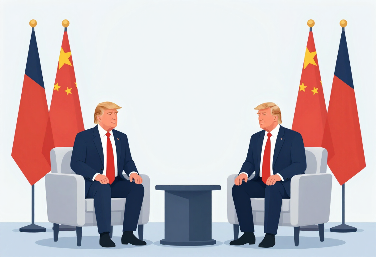 Trump and Chinese president Xi end summit without major agreement on AI