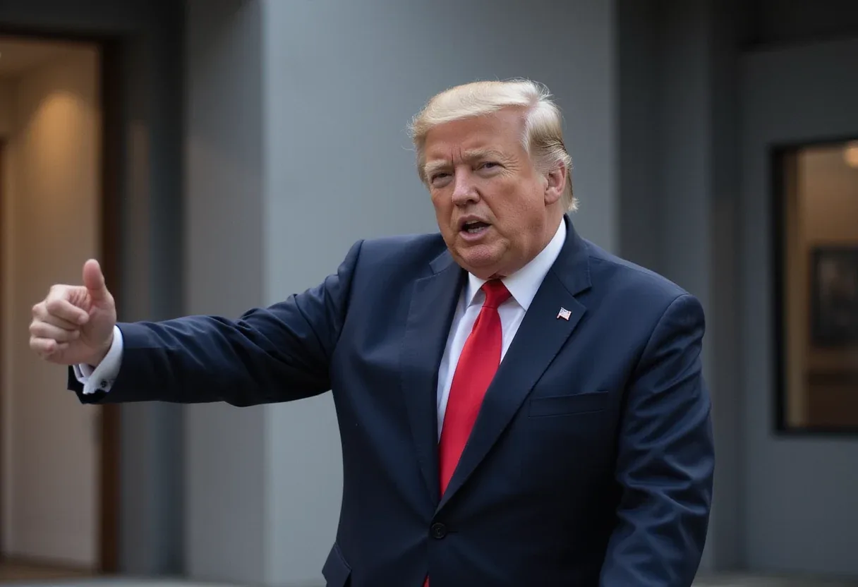 Trump posts AI-edited photo to brag about White House restoration work